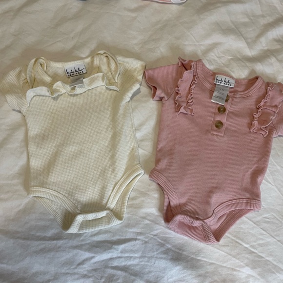 Infant Girl Designer Bundle (Tahiri, Nicole Miller, Petit Lem, Rabbit Bear) 0-6M - Picture 3 of 4